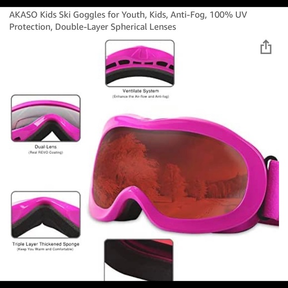 Ski goggles your youth, kids. - Picture 4 of 5